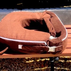 My Brest Friend Deluxe Nursing Pillow-Brown